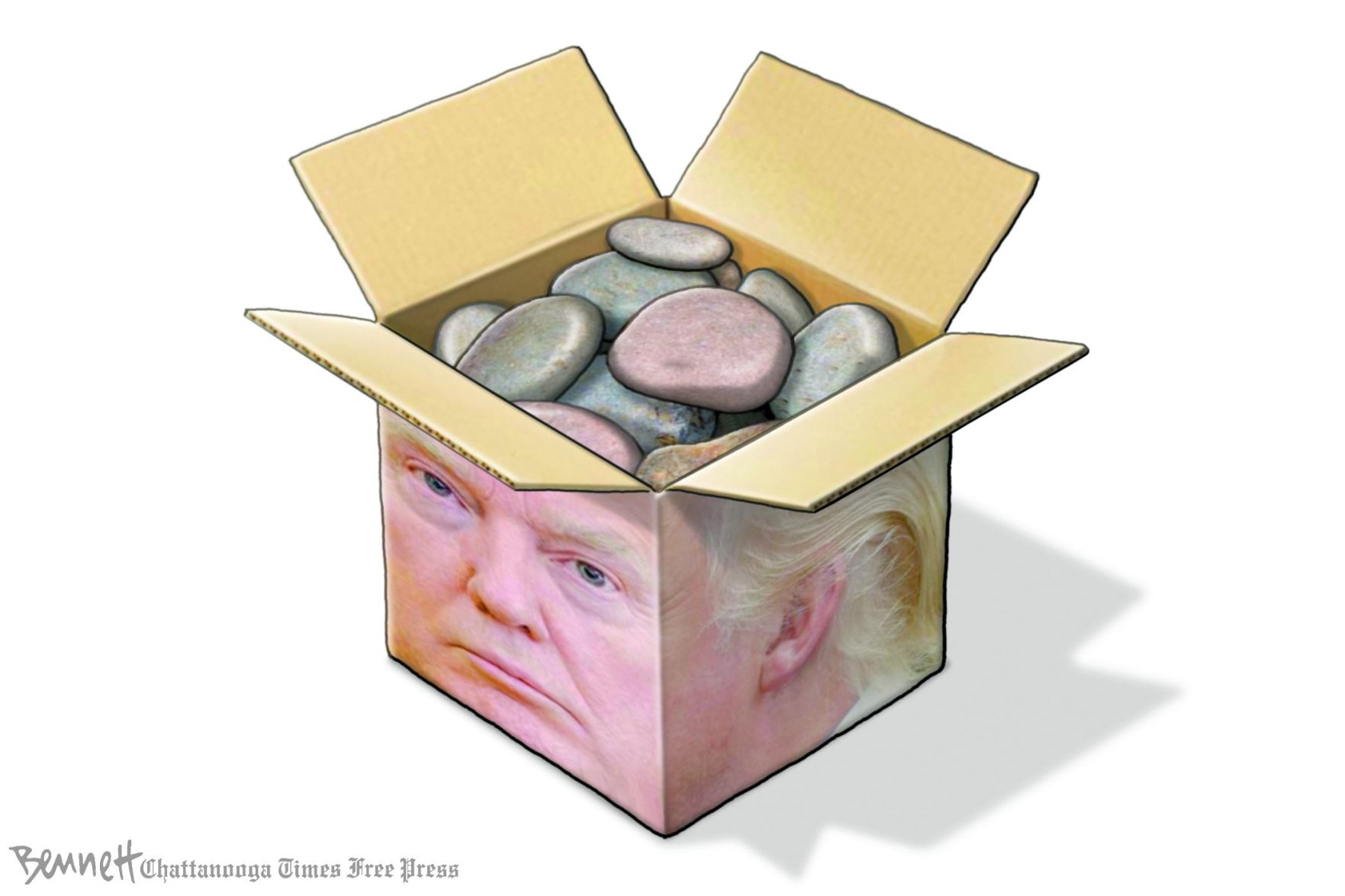 Clay Bennett editorial cartoon